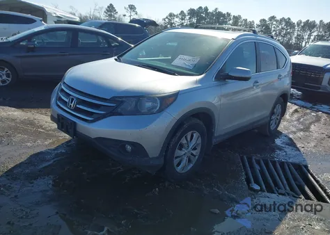2013 Honda Cr-V Ex-L из США, поврежденный, VIN 2HKRM4H7XDH603339